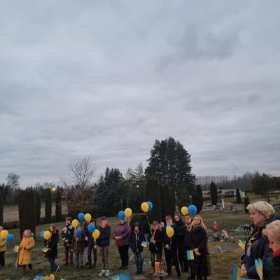 Ukrainos Palaikymo Akcija 2022 03 03 08